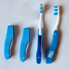 Portable Folding Outdoor Travel Camping Plastic Toothbrush